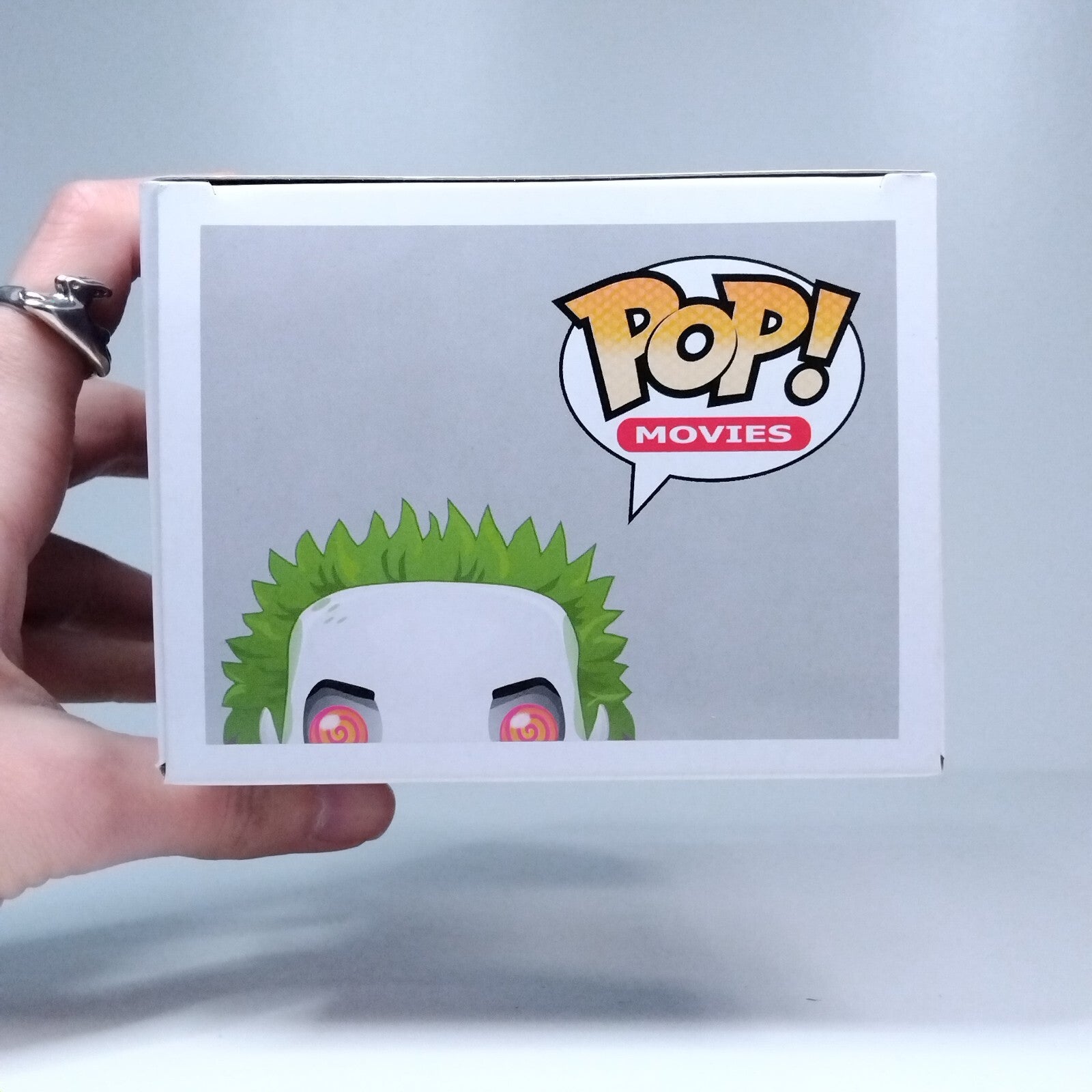 Funko Pop! Movies Horror Beetlejuice Glow Chase #05 MISSING STICKER