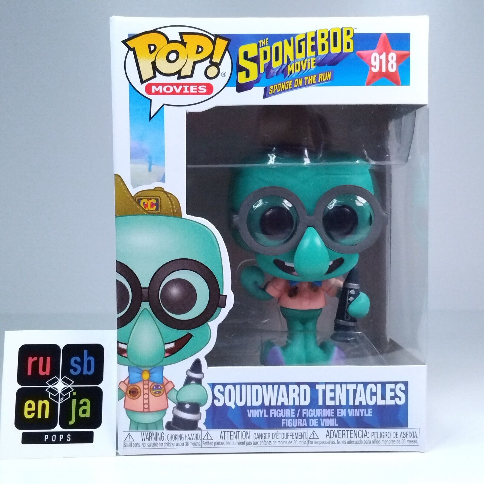 Funko Pop! Animation Spongebob Squarepants Squidward Tentacles #918