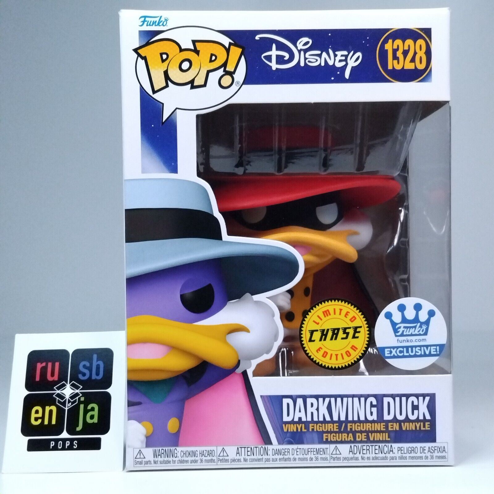 Funko Pop! Disney Darkwing Duck Exclusive Chase Edition #1328