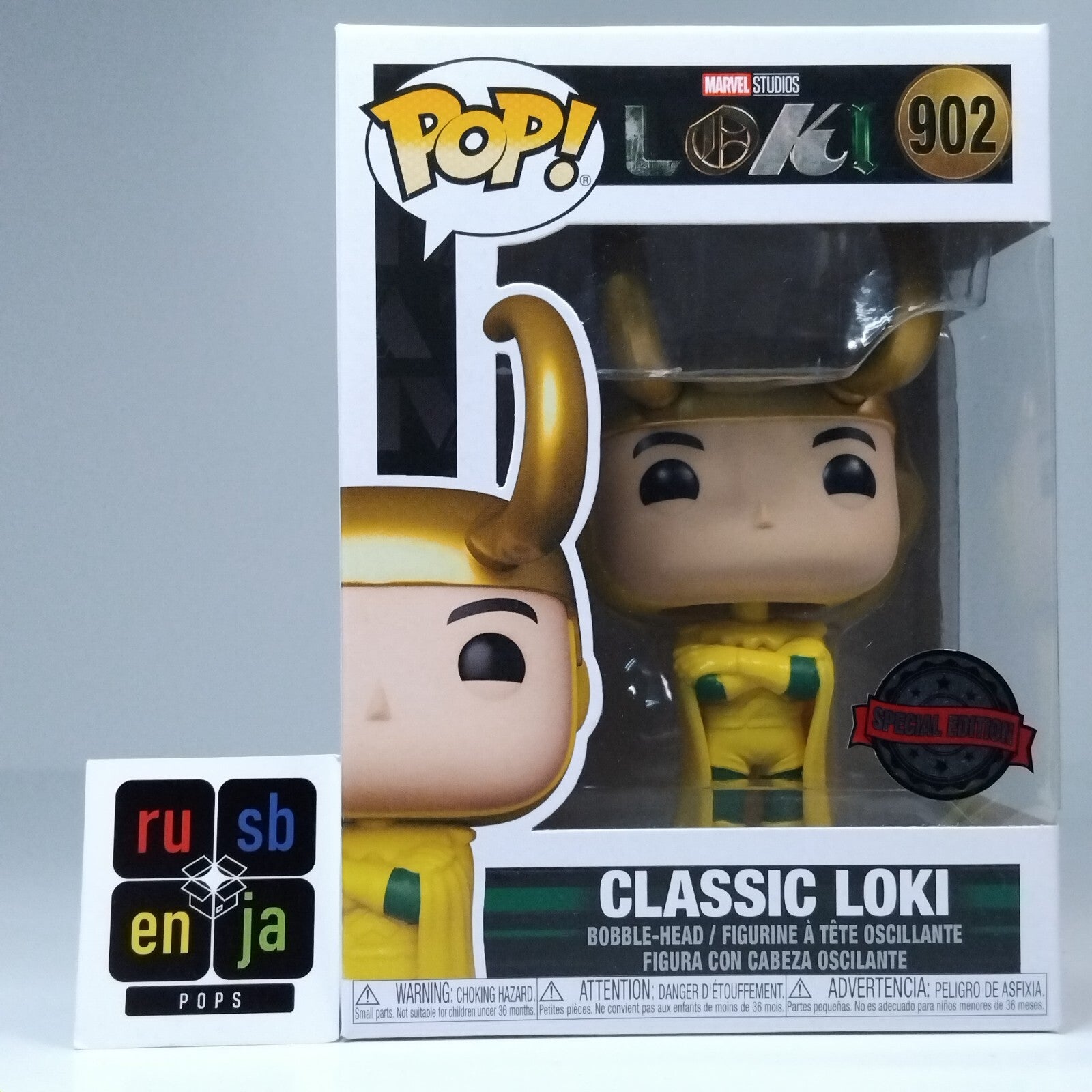 Funko Pop! Marvel Loki Classic Loki Special Edition #902