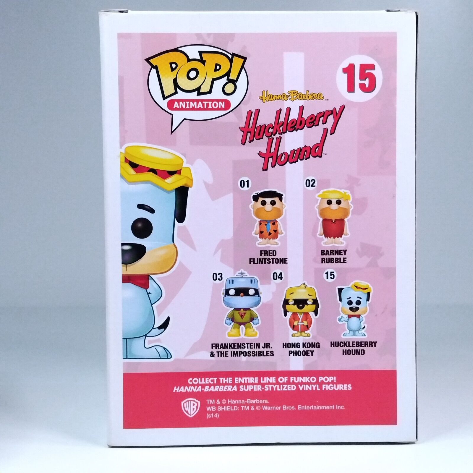 Funko Pop! Animation Huckleberry Hound Blue SDCC 480 Pcs #15 BOX DAMAGE