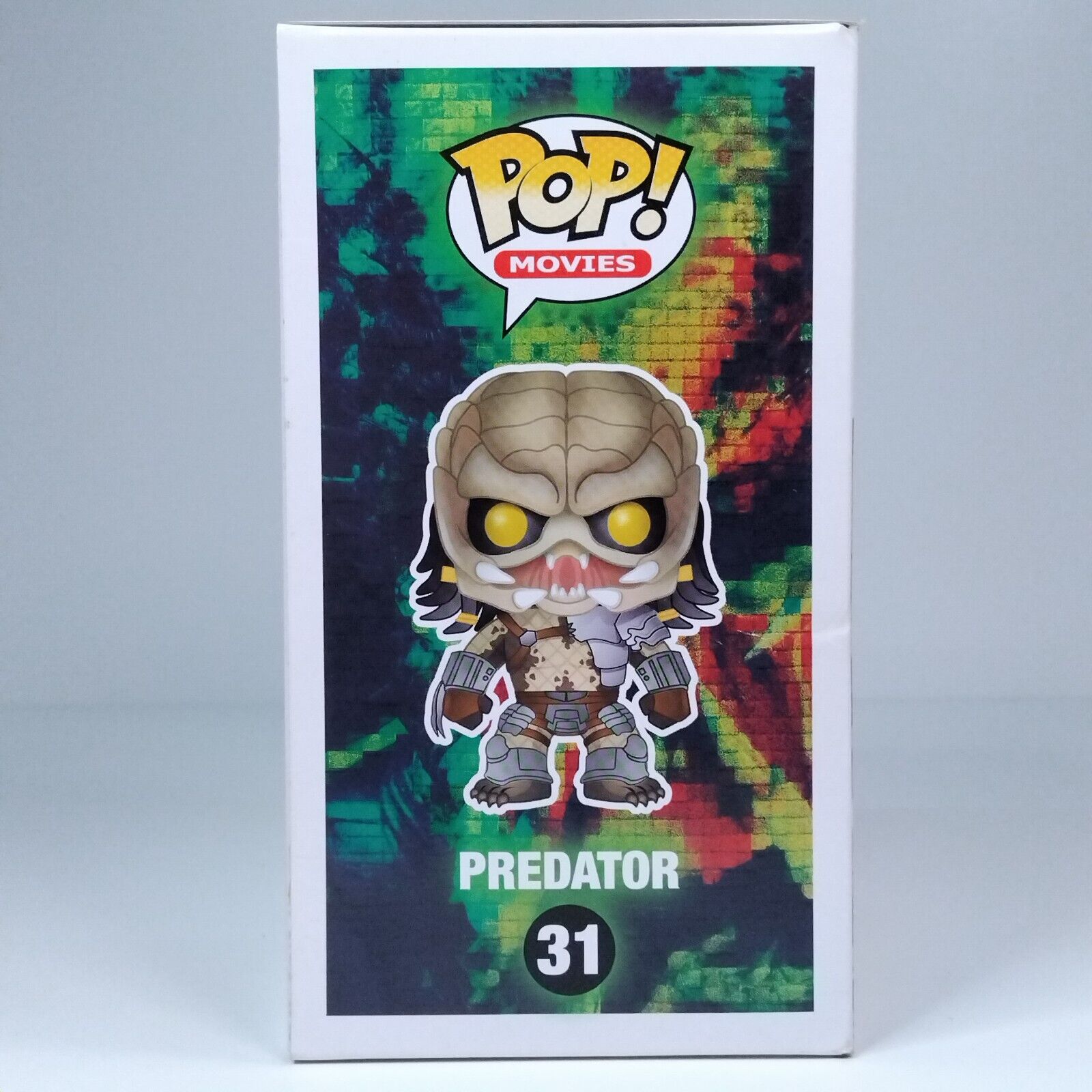 Funko Pop! Movies Predator Signed Lance Henriksen COA #31 BOX DAMAGE