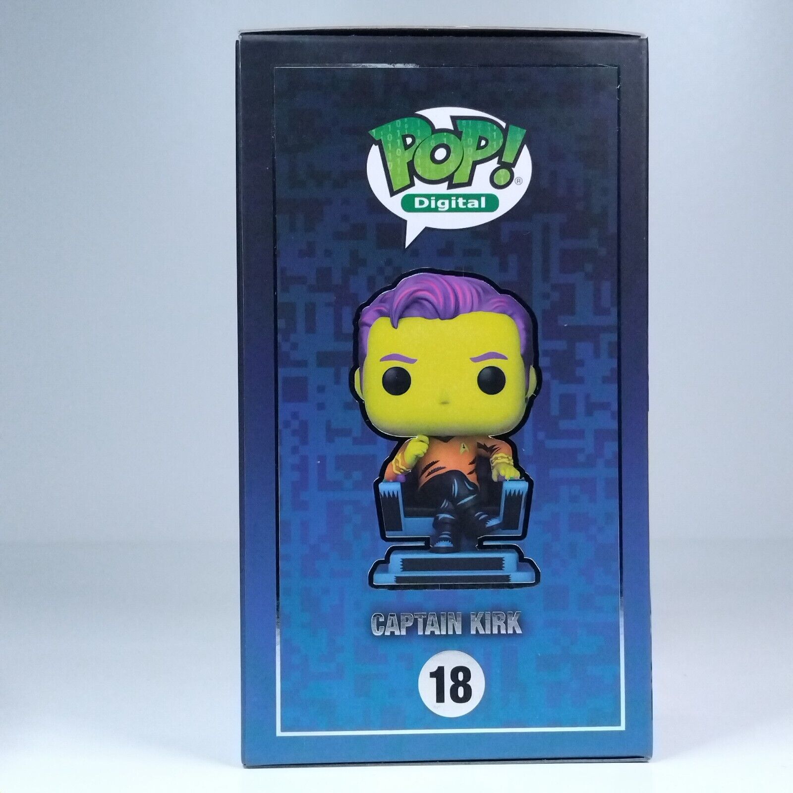 Funko Pop! Digital TV Star Trek Captain Kirk 1,967 Pcs #18