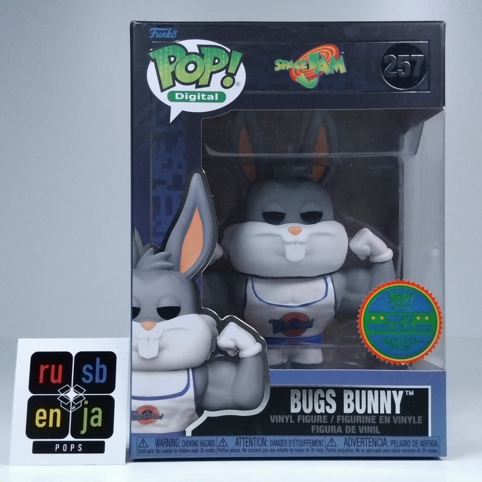 Funko Pop! Digital Animation Movies Space Jam Bugs Bunny 2,000 Pcs #257