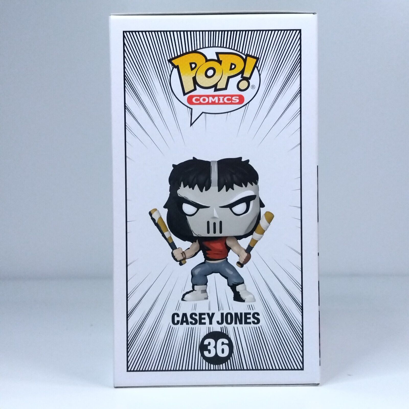 Funko Pop! Comics Teenage Mutant Ninja Turtles TMNT Casey Jones Chase #36