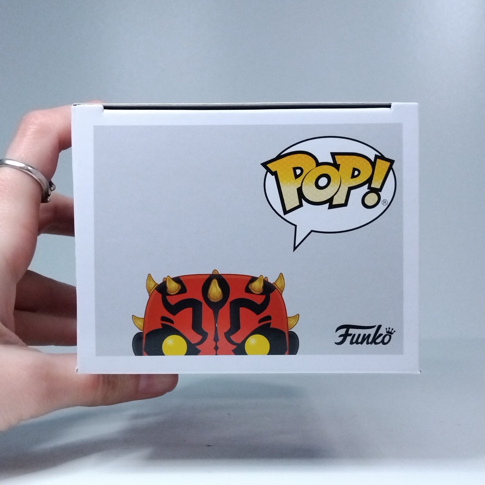 Funko Pop! Star Wars Darth Maul Signed Ray Park COA #410 WS