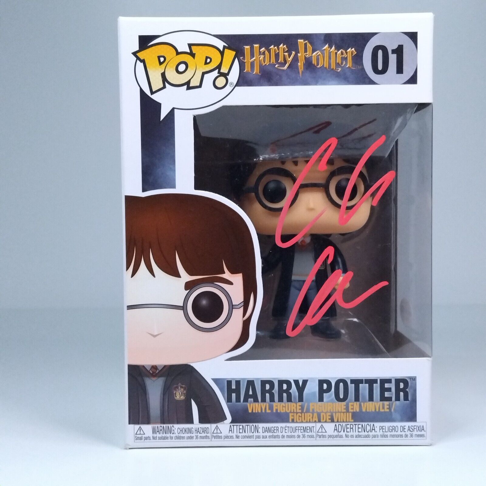 Funko Pop! Movies Harry Potter Signed Director Chris Columbus COA #01 WS