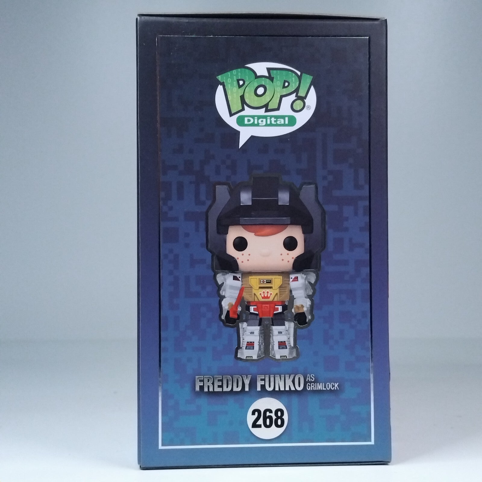 Funko Pop! Digital Retro Toys Transformers Freddy Funko Grimlock 2,600 Pcs #268