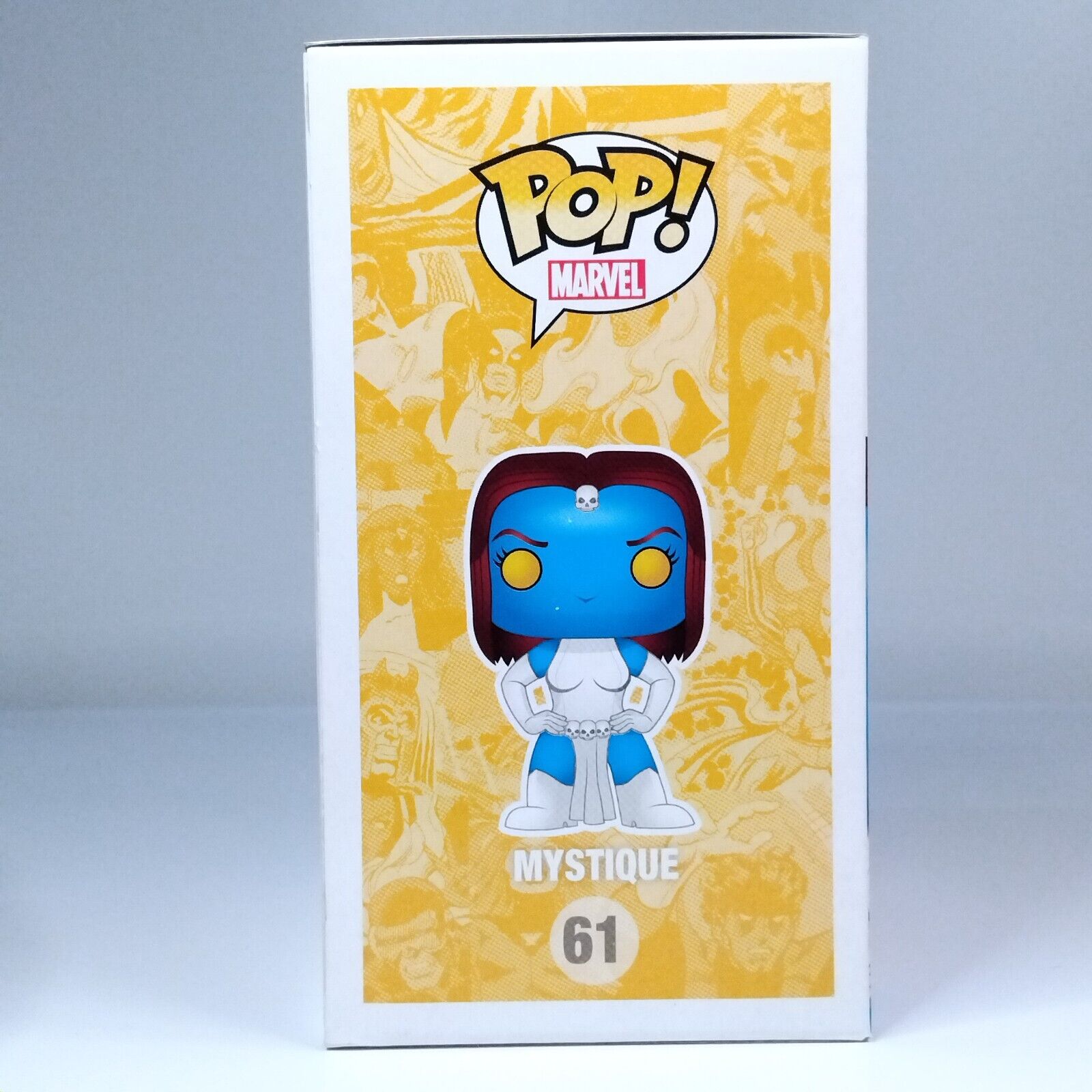 Funko Pop! Marvel X-Men Mystique Signed Rebecca Romjin COA #61 WS