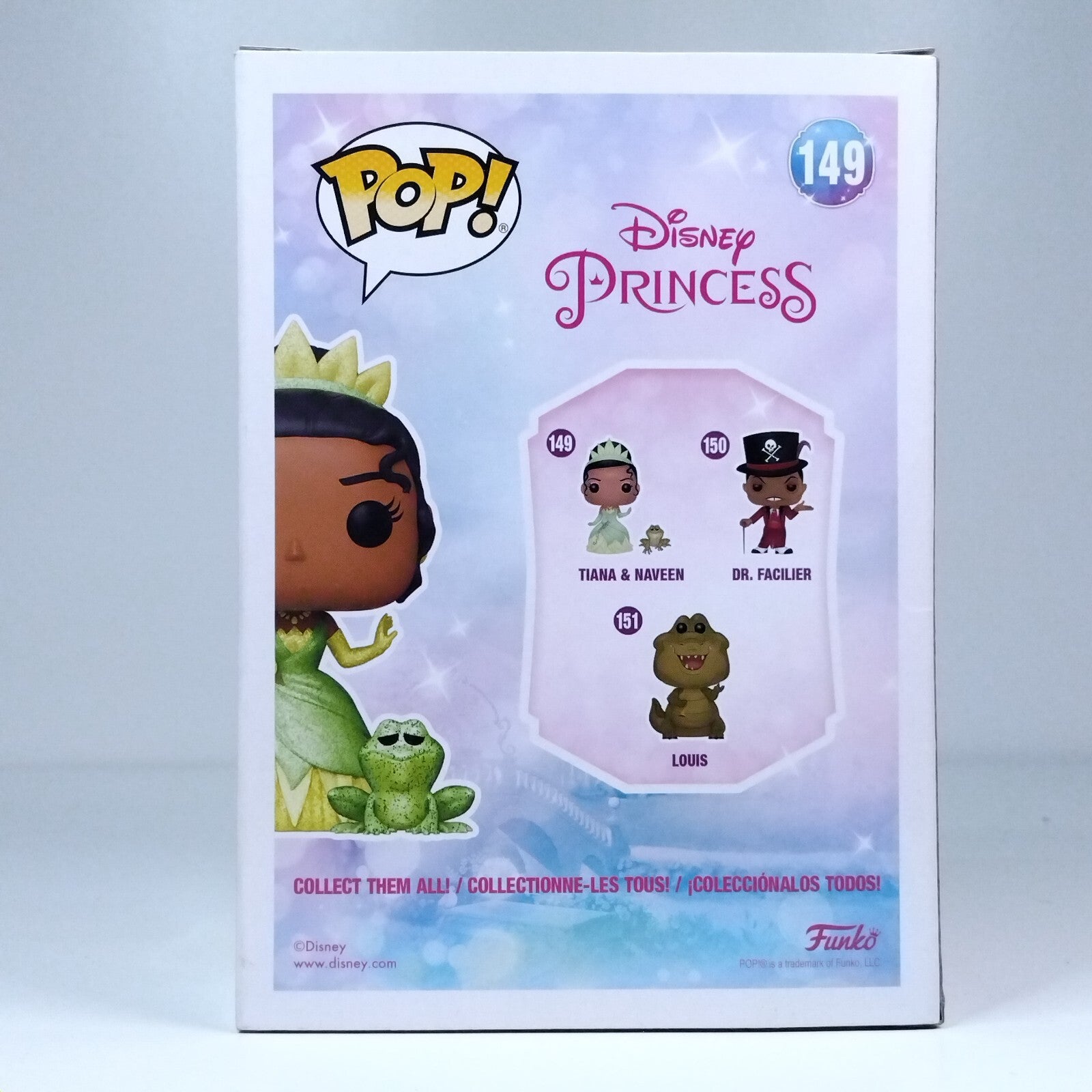 Funko Pop! Disney The Princess and the Frog Tiana & Naveen Glitter Special #149