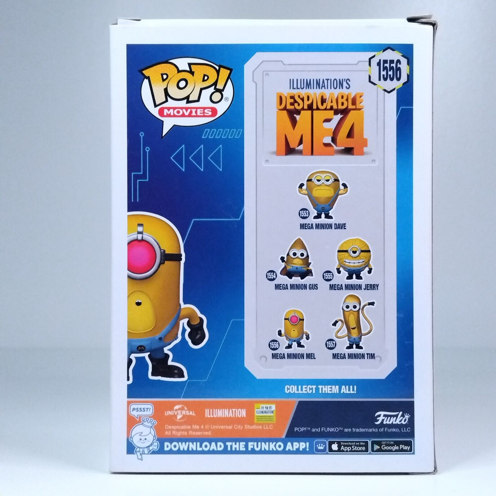 Funko Pop! Movies Animation Despicable Me 4 Mega Minion Mel #1556