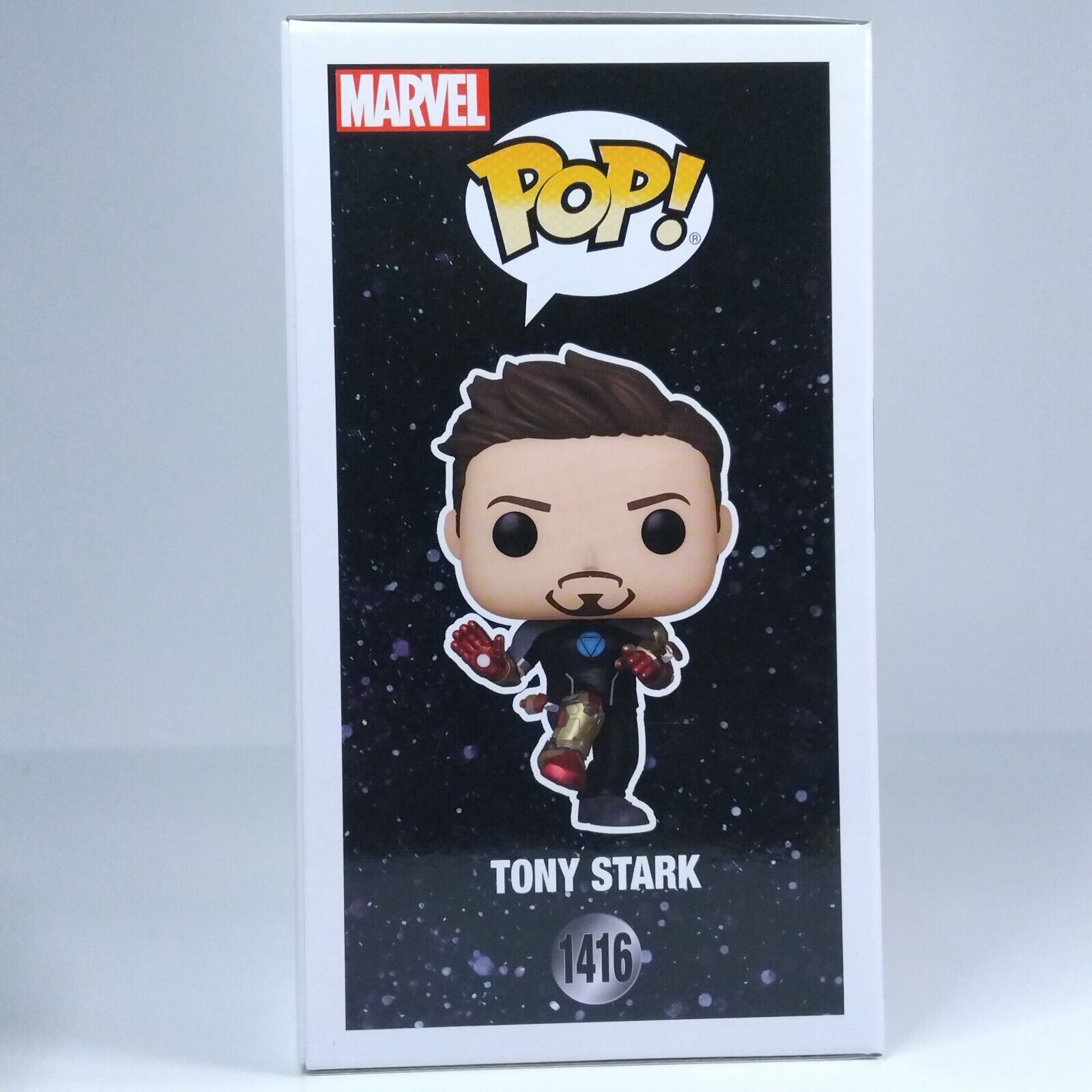 Funko Pop! Marvel Infinity Saga Tony Stark Popup Comfest Exclusive Glows #1416