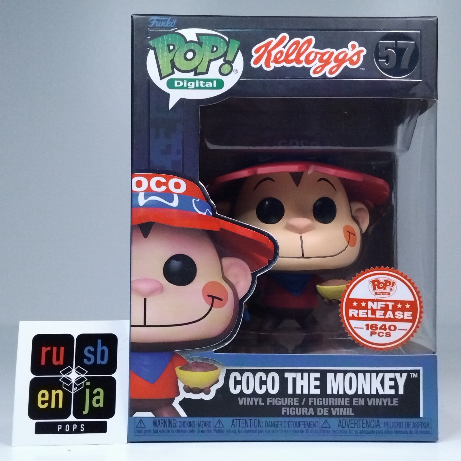 Funko Pop! Digital Ad Icons Kellogg's Coco the Monkey 1,640 Pc #57