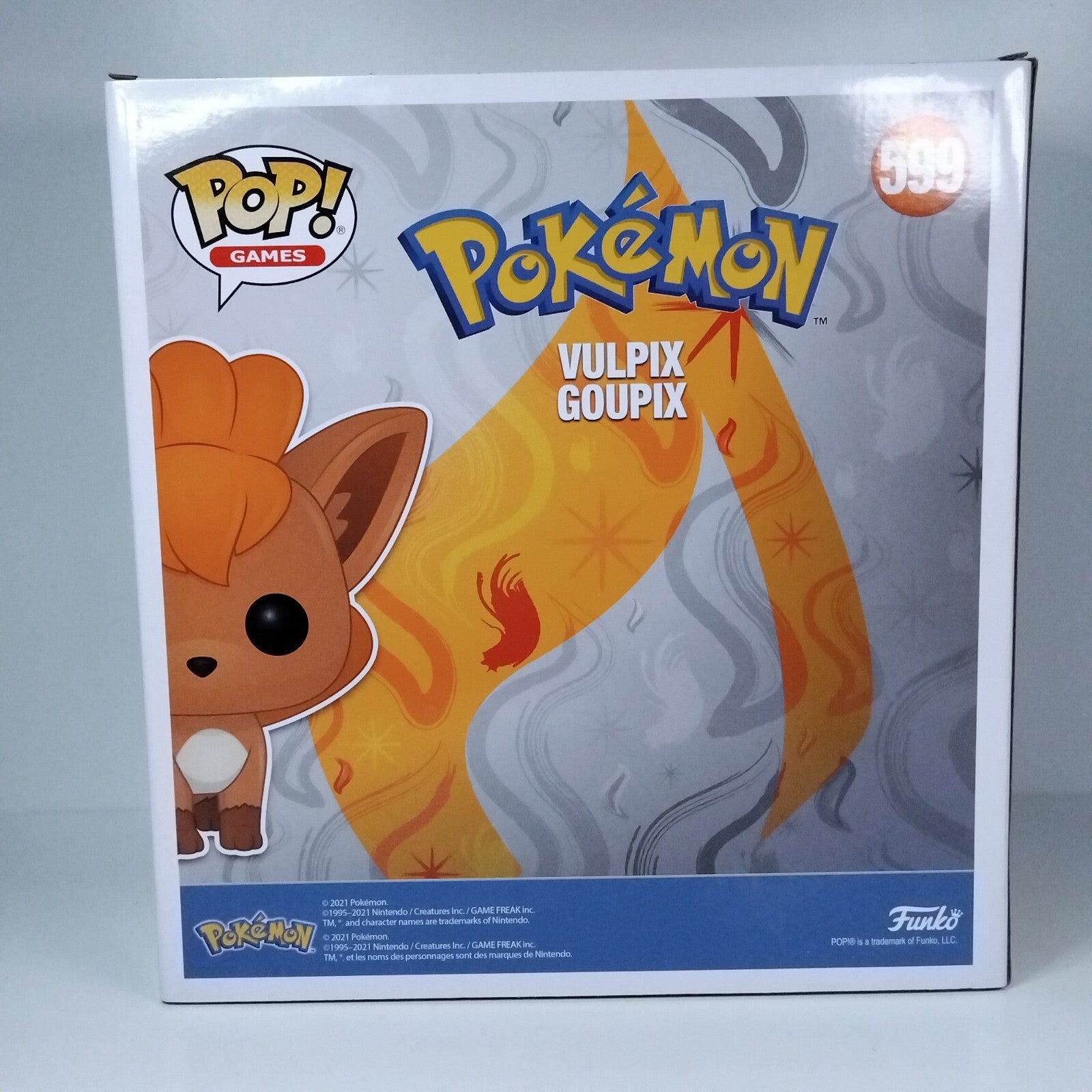 Funko Pop! Games Pokemon 10" Inch Vulpix #599