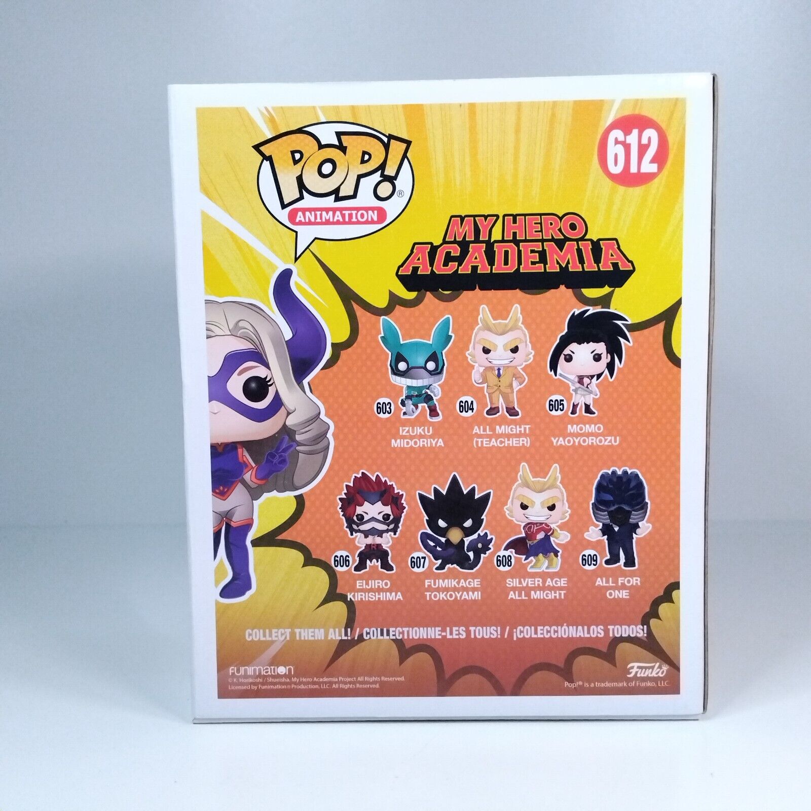 Funko Pop! Anime MHA My Hero Academia Mount Lady 6" Inch Special Edition #612