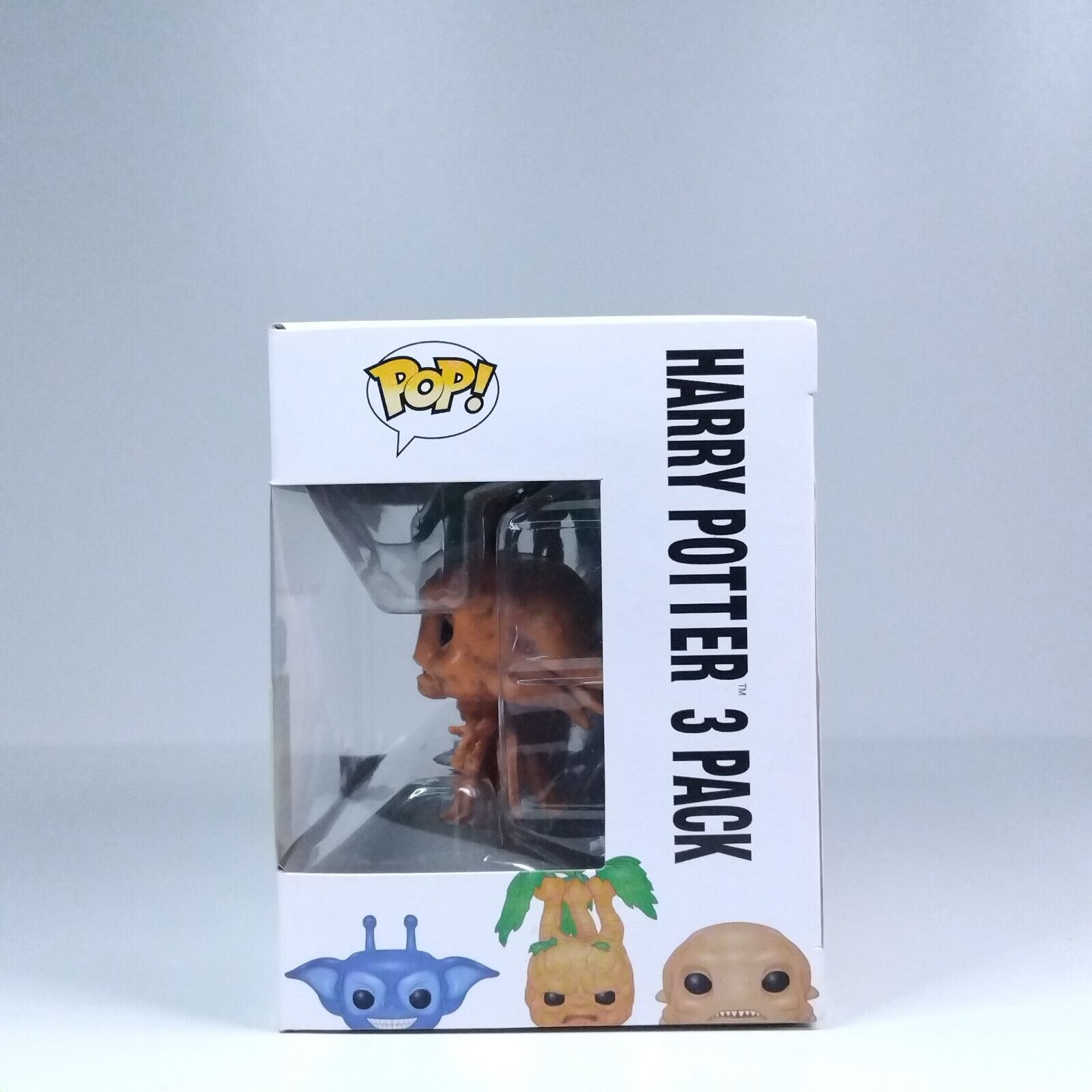 Funko Pop! Harry Potter Cornish Pixie Mandrake & Grindylow Exclusive 3 Pack