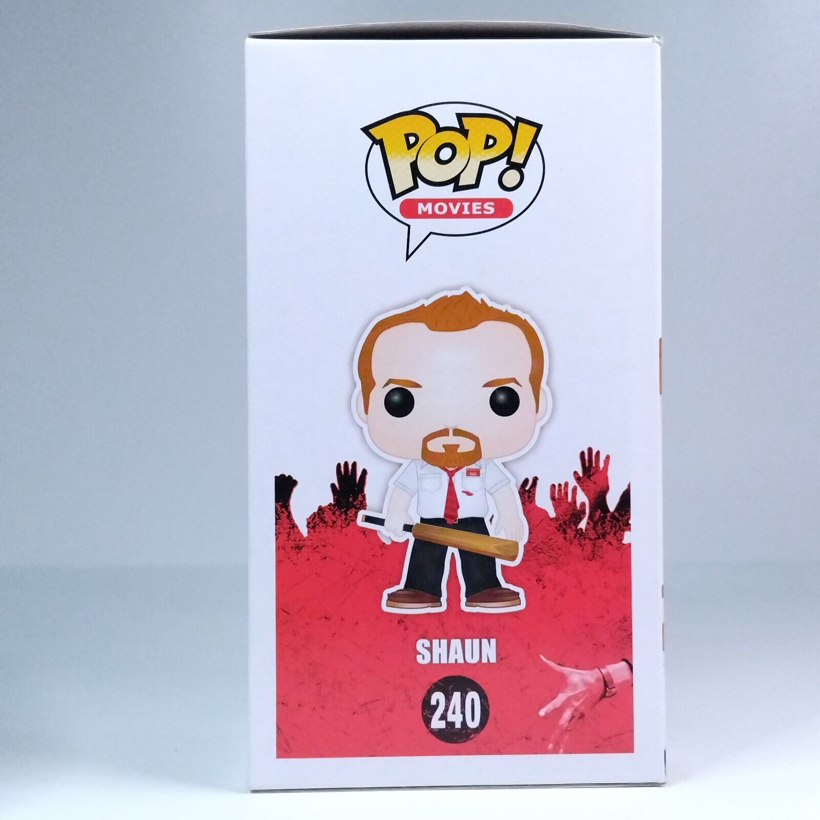 Funko Pop! Movies Horror Shaun of the Dead - Shaun Bloody EE Exclusive #240