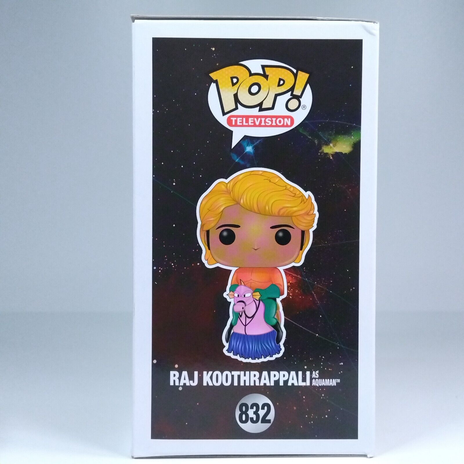 Funko Pop! TV The Big Bang Theory Raj Koothrappali Signed COA #832 WS