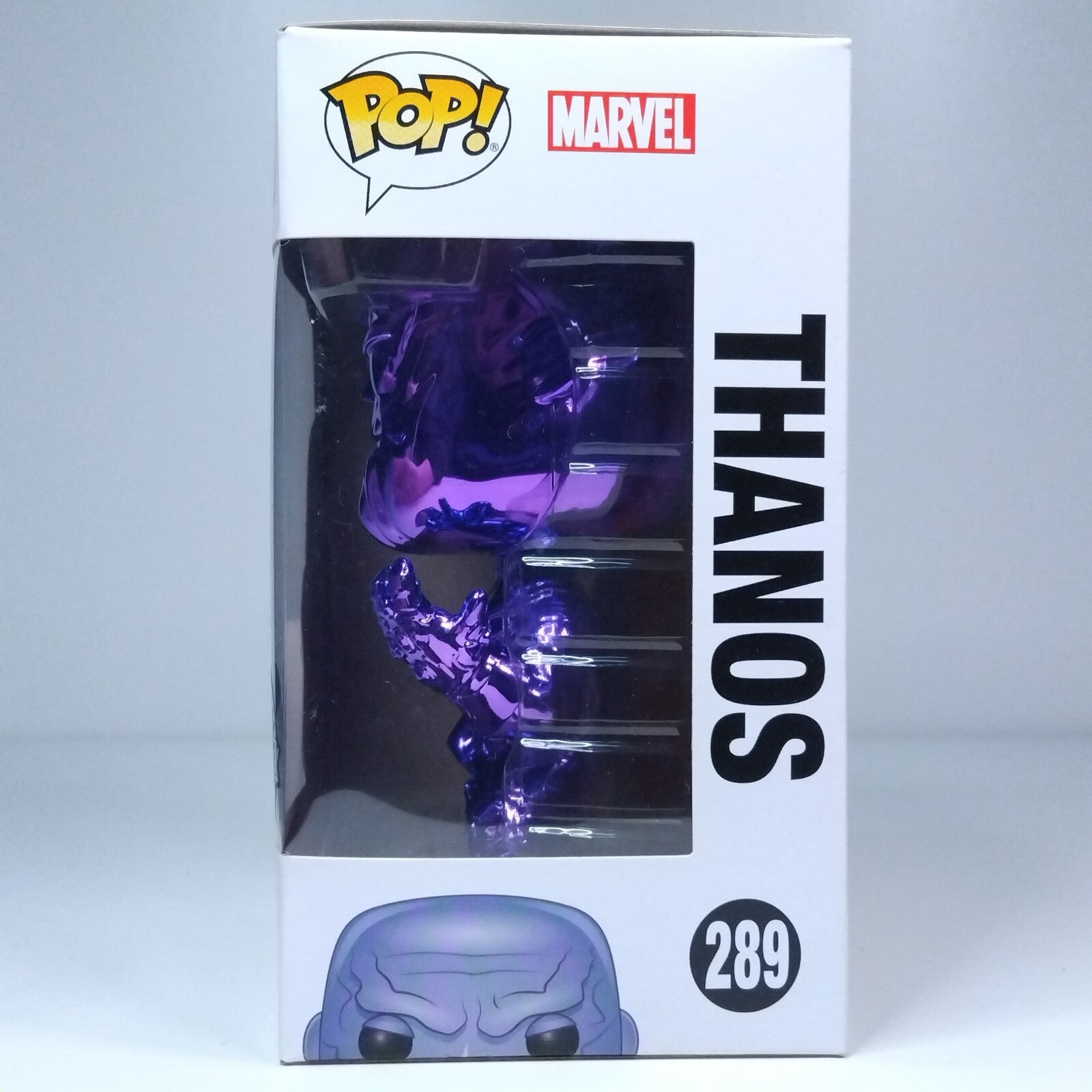 Funko Pop! Marvel Avengers Infinity War Thanos Purple Chrome Exclusive #289