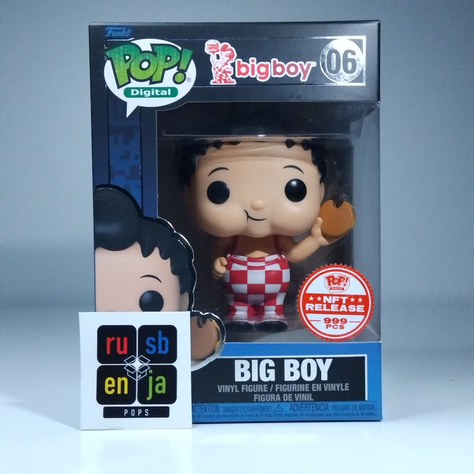 Funko Pop! Digital Ad Icons Bob's Big Boy 999 Pcs #06