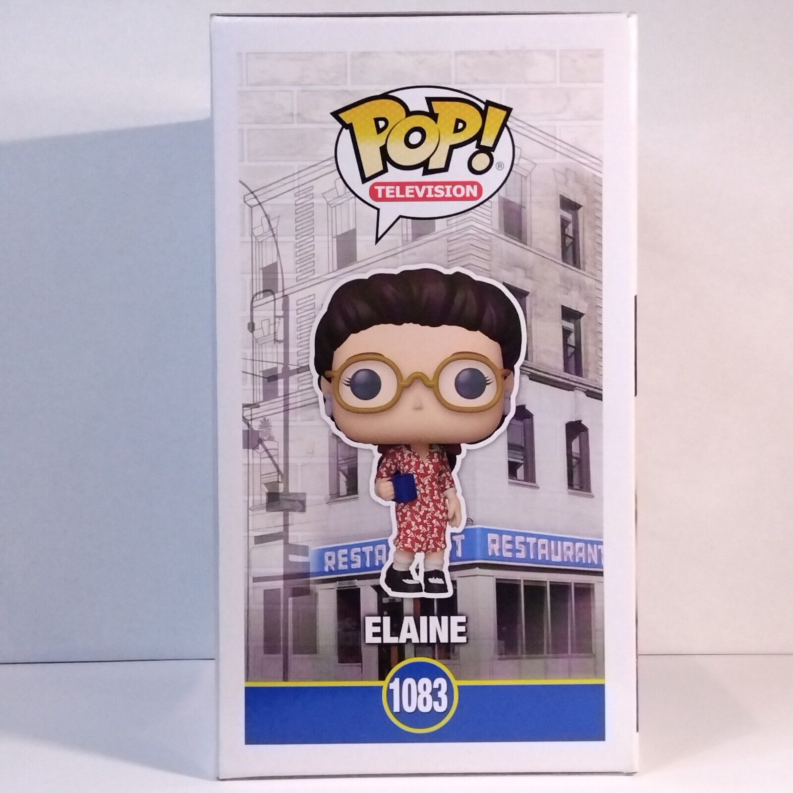 Funko Pop! TV Seinfeld Elaine Julia Louis-Dreyfus COA #1083 WS