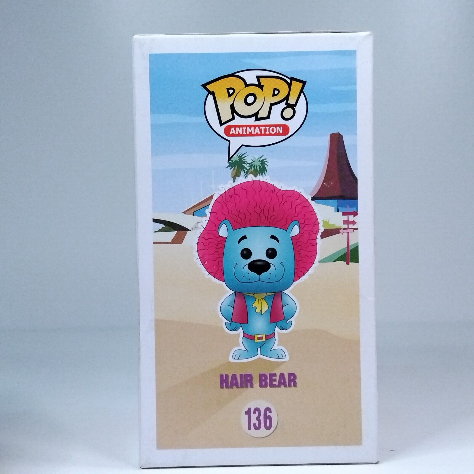 Funko Pop! Animation Hair Bear Bunch - Hair Bear 750 Pcs SDCC #136