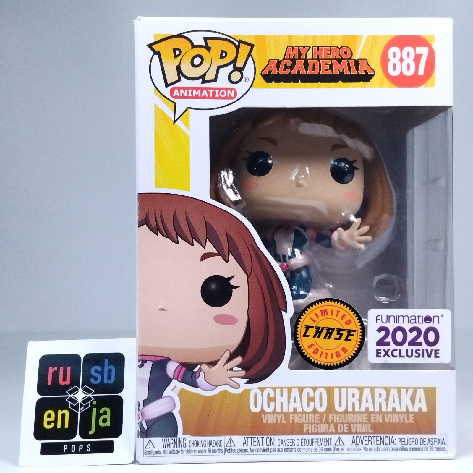 Funko Pop! Anime MHA My Hero Academia Ochaco Uraraka Chase Funimation #887