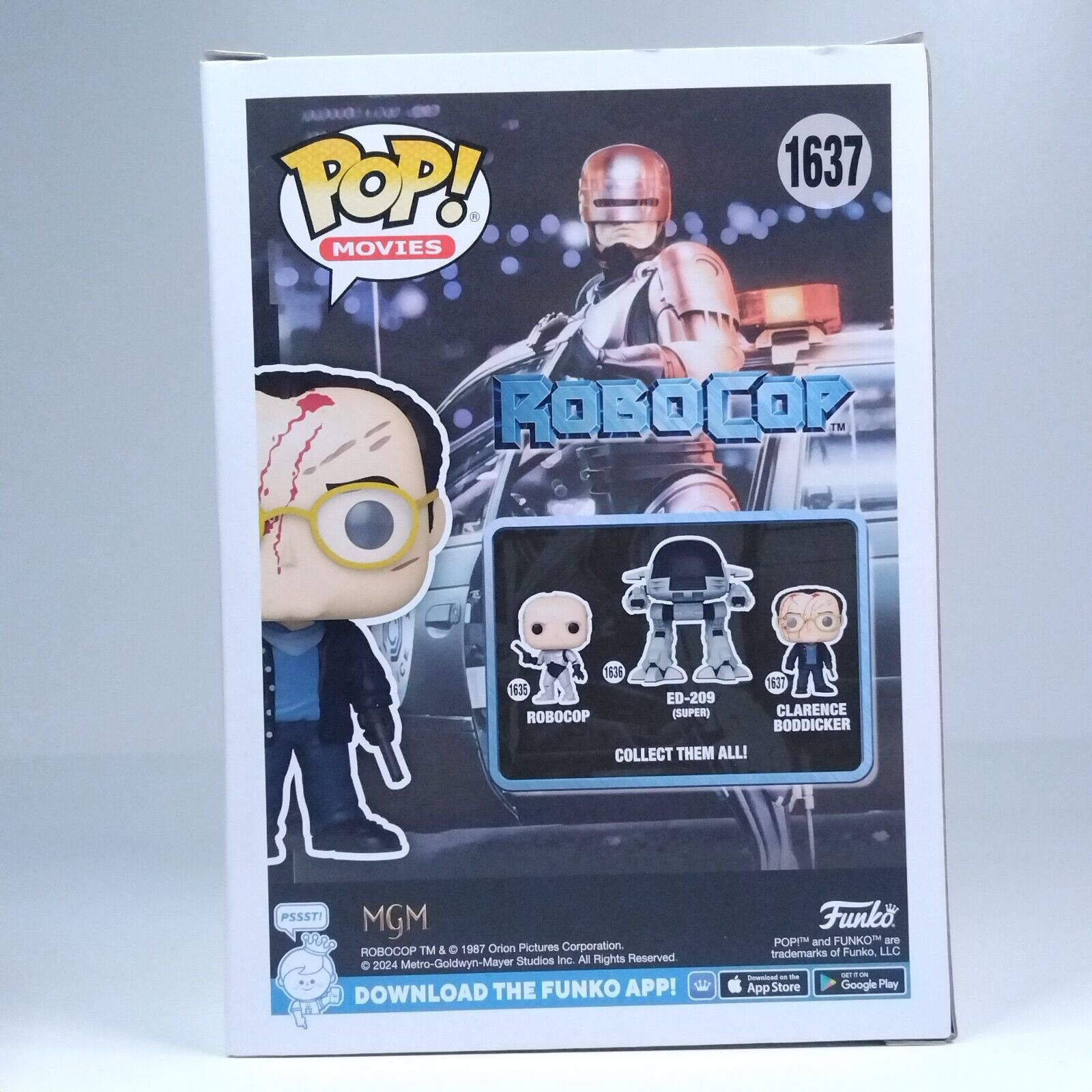 Funko Pop! Movies Robocop Clarence Boddicker #1637