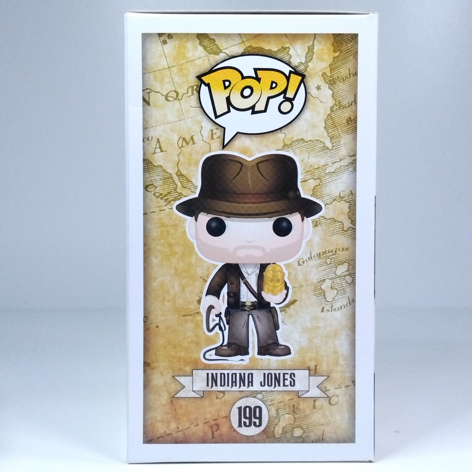 Funko Pop! Movies Indiana Jones with Golden Idol SDCC Limited Edition #199