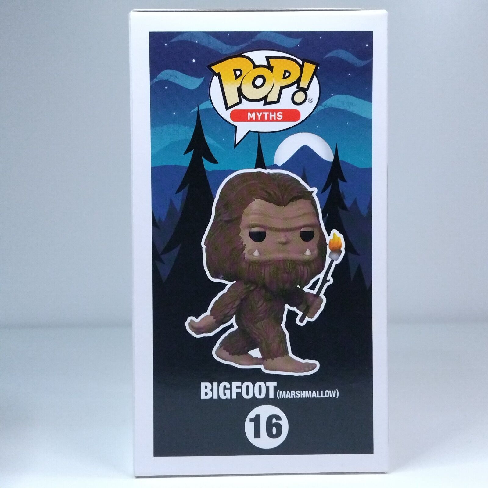 Funko Pop! Myths Bigfoot Marshmallow Flocked Funko HQ Exclusive #16