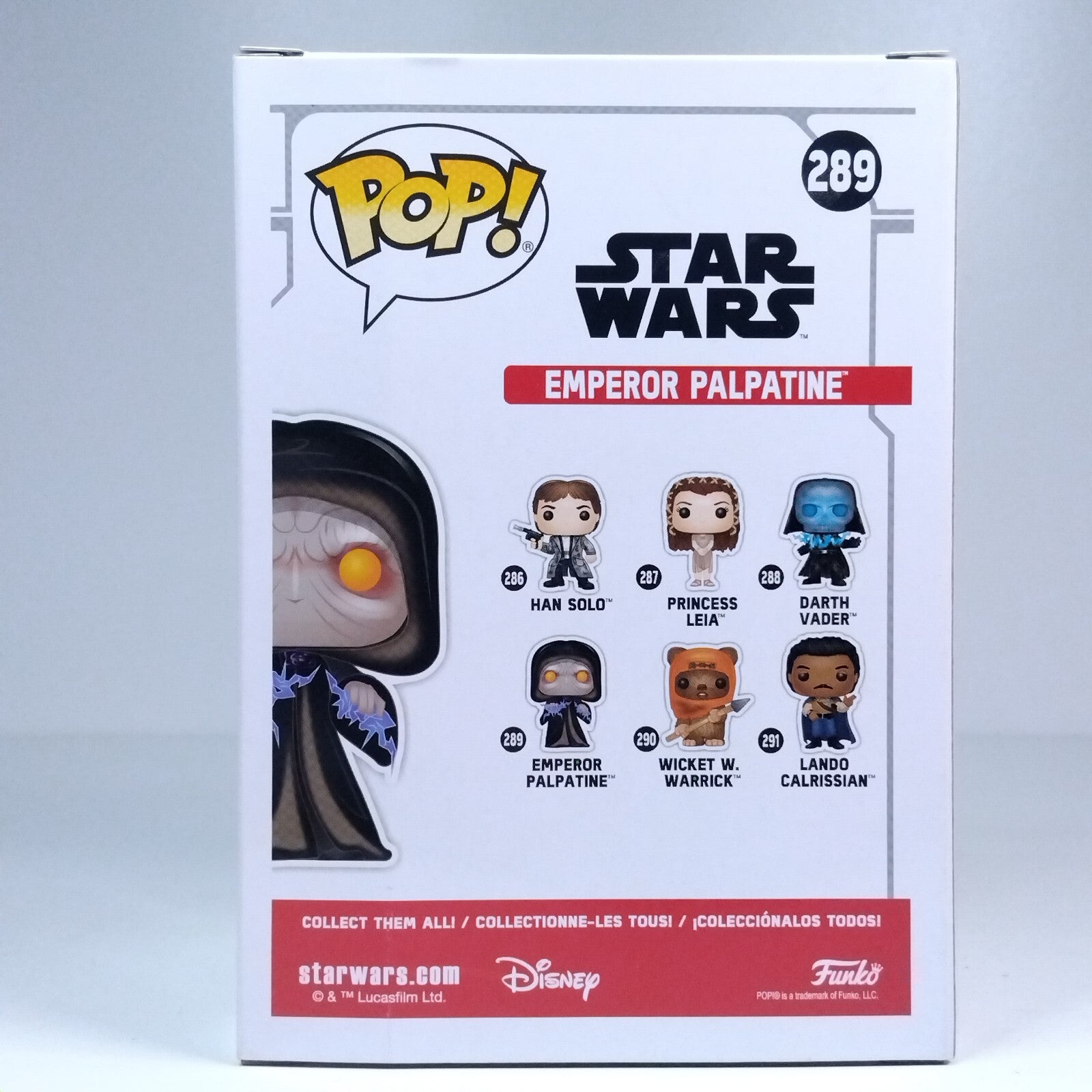 Funko Pop! Star Wars Emperor Palpatine #289