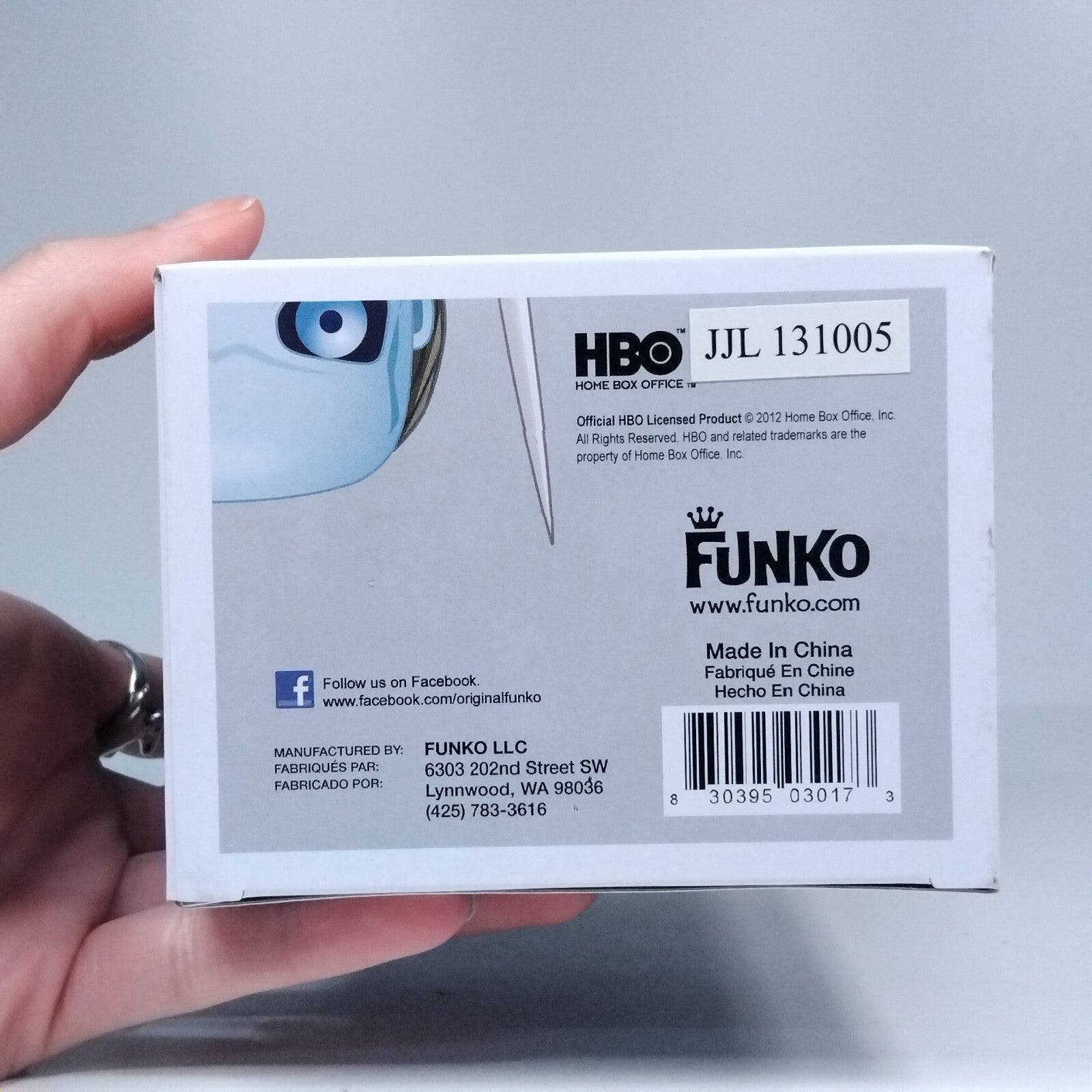 Funko Pop! TV Game of Thrones White Walker Glows in Dark #06