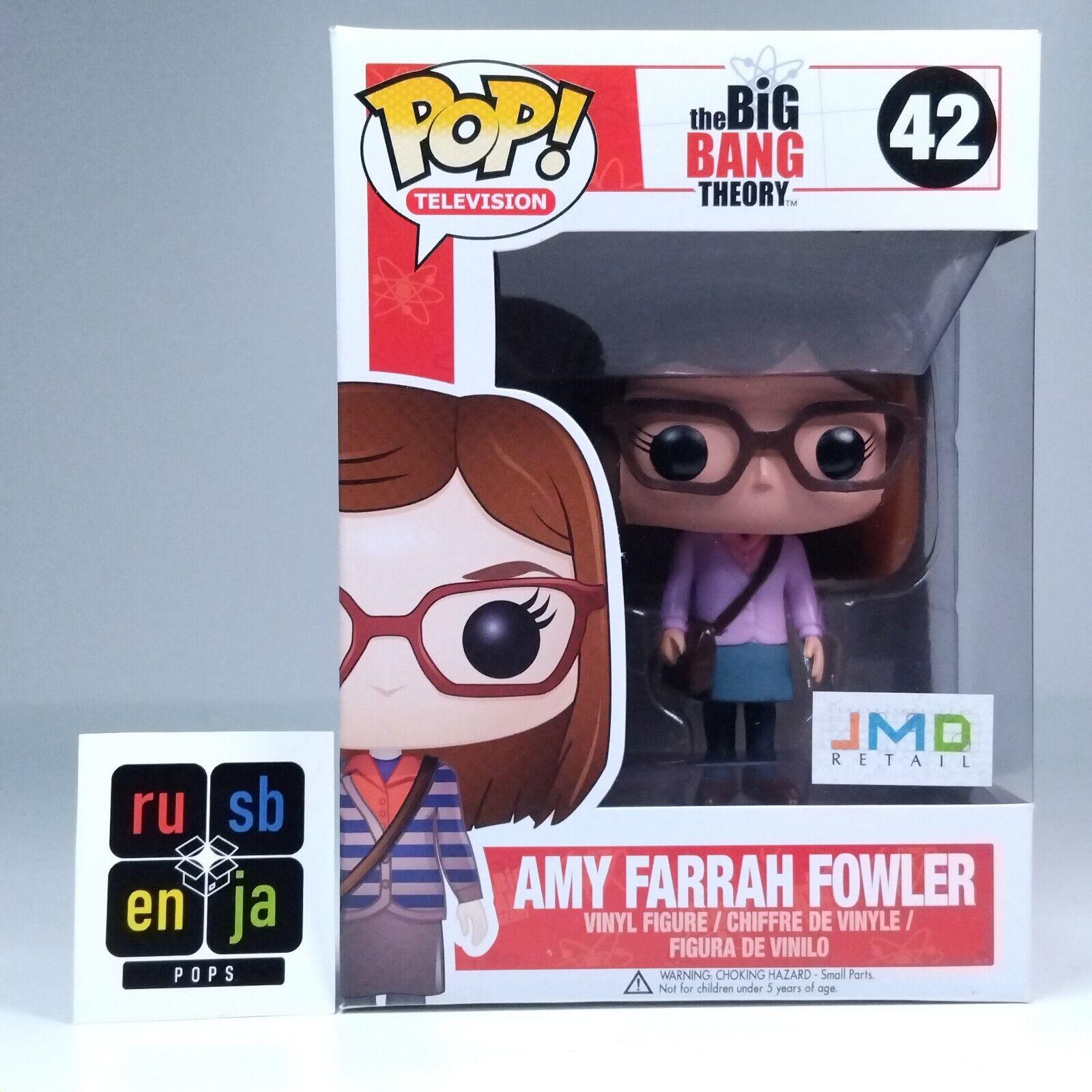 Funko Pop! TV The Big Bang Theory Amy Farrah Fowler JMD Retail Exclusive #42