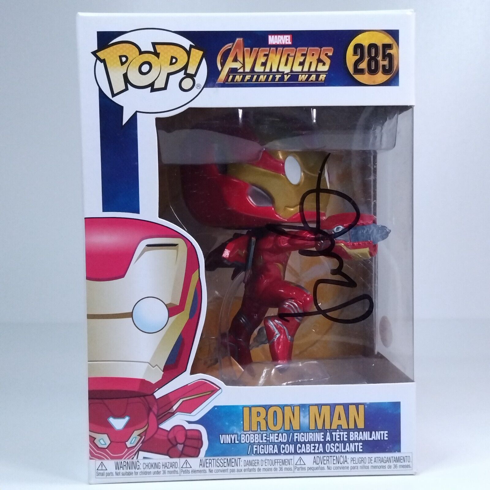 Funko Pop! Marvel Iron Man F.R.I.D.A.Y. Signed Kerry Condon ACOA #285 WS