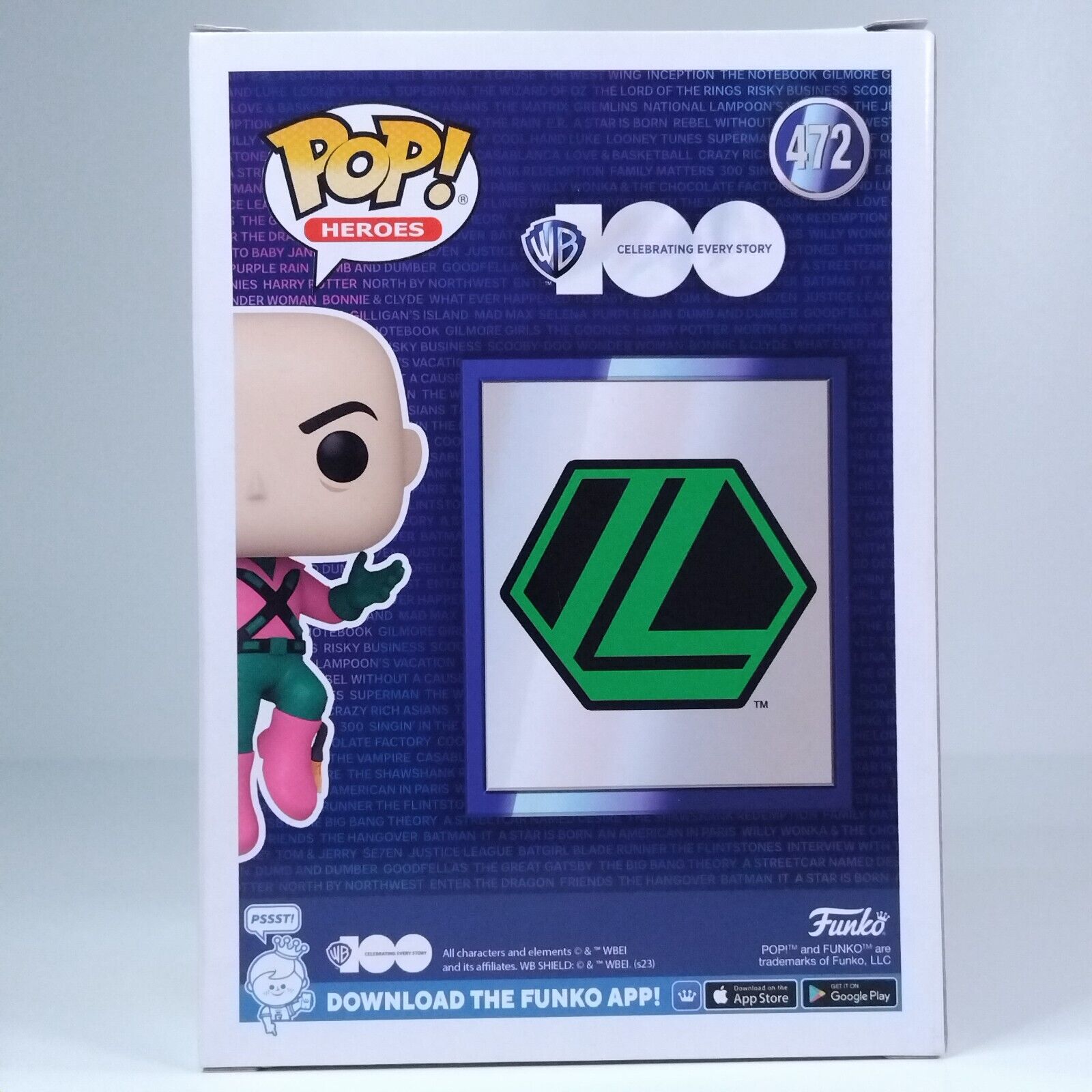 Funko Pop! DC Heroes Lex Luthor Signed Jon Cryer COA #472 WS