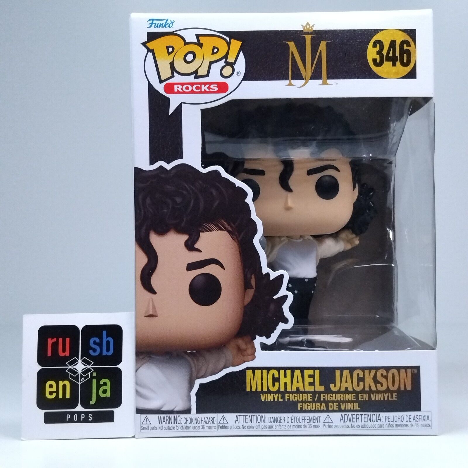 Funko Pop! Rocks Music Michael Jackson #346