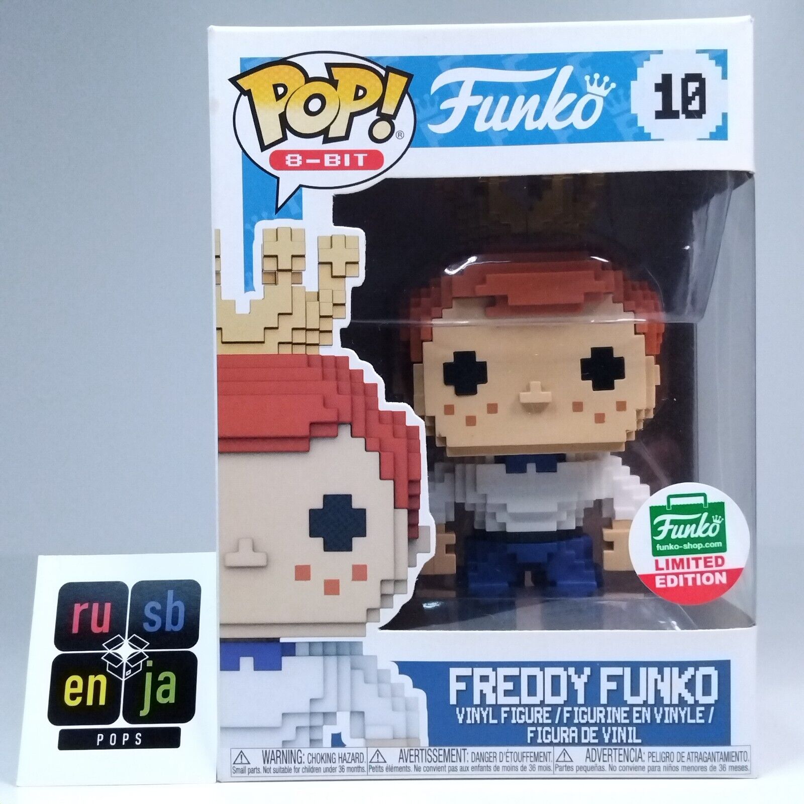 Funko Pop! 8-BIT Freddy Funko Limited Edition #10