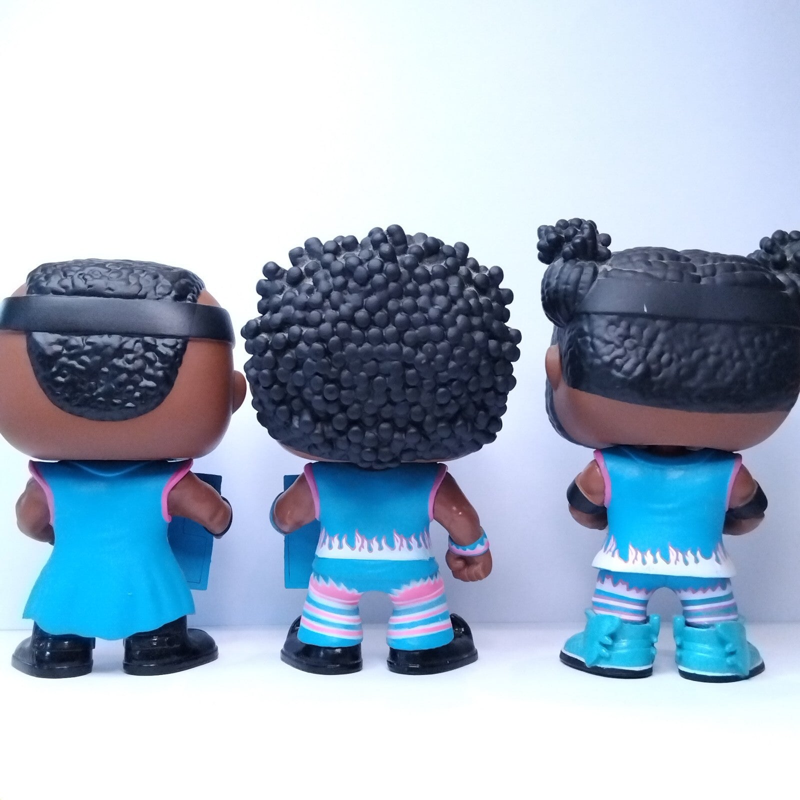 Funko Pop! WWE OOB Out of Box New Day Big E Xavier Woods Kofi Cereal 3 Pack