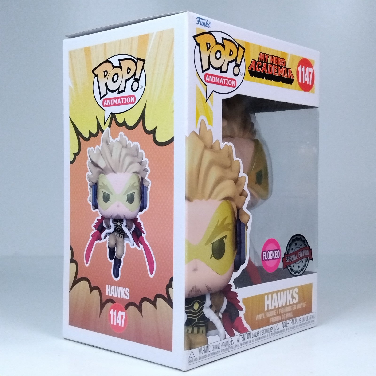Funko Pop! Anime MHA My Hero Academia Hawks Flocked Special Edition #1147
