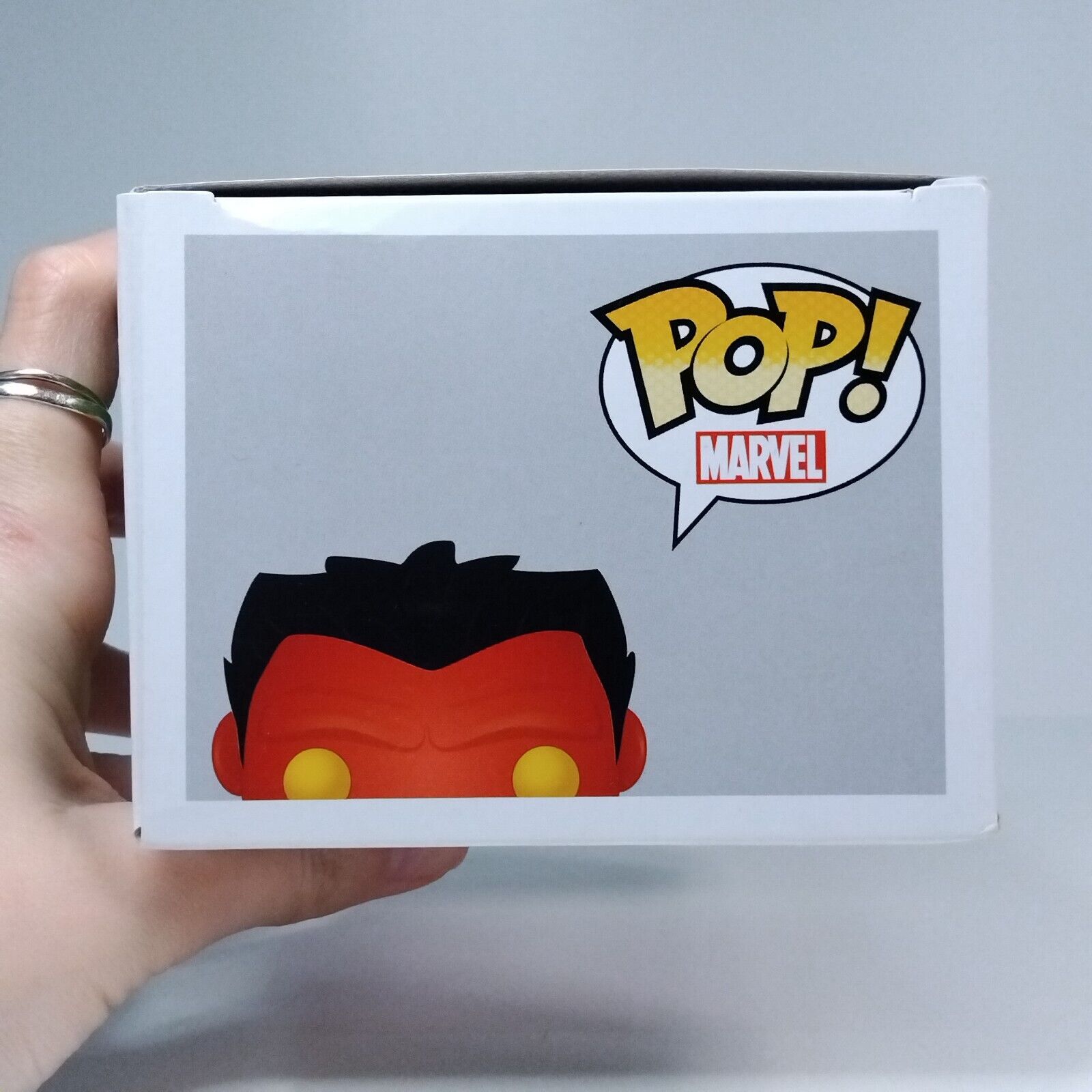 Funko Pop! Marvel Red Hulk #31 BOX DAMAGE