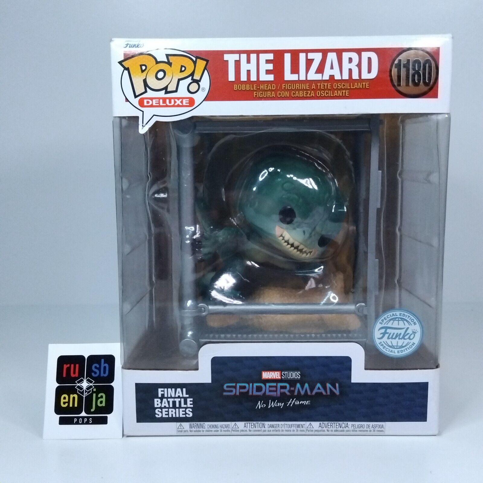 Funko Pop! Marvel Spider-Man The Lizard 6" Inch Special Edition #1180