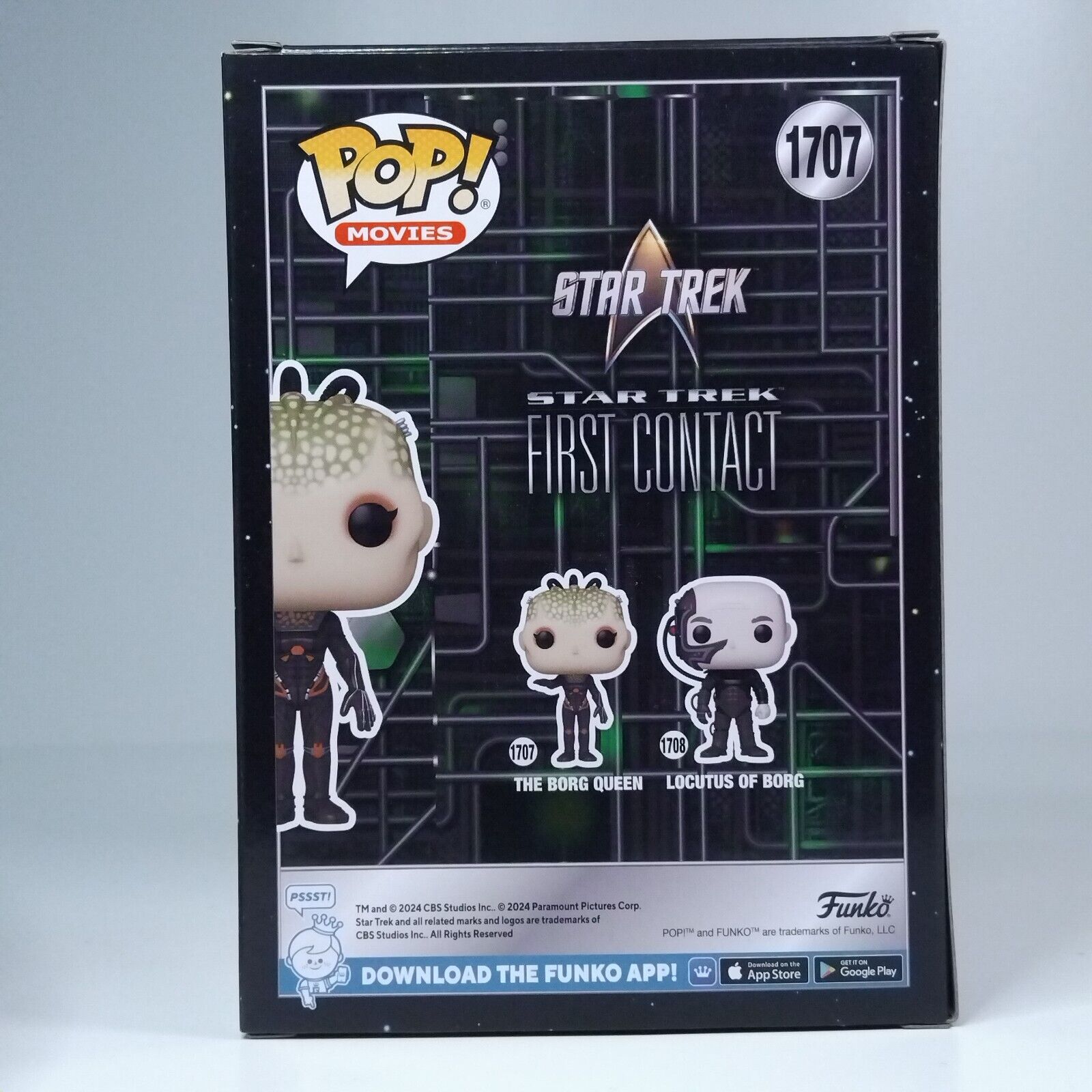 Funko Pop! Movies Star Trek First Contact The Borg Queen #1707