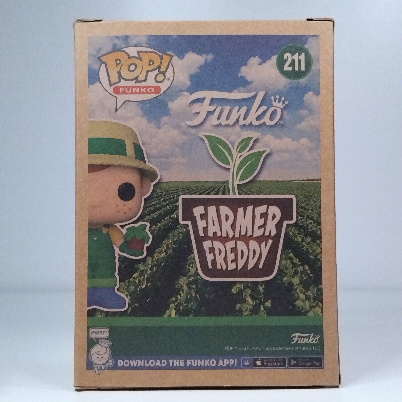 Funko Pop! Freddy Funko Farmer Freddy Exclusive #211