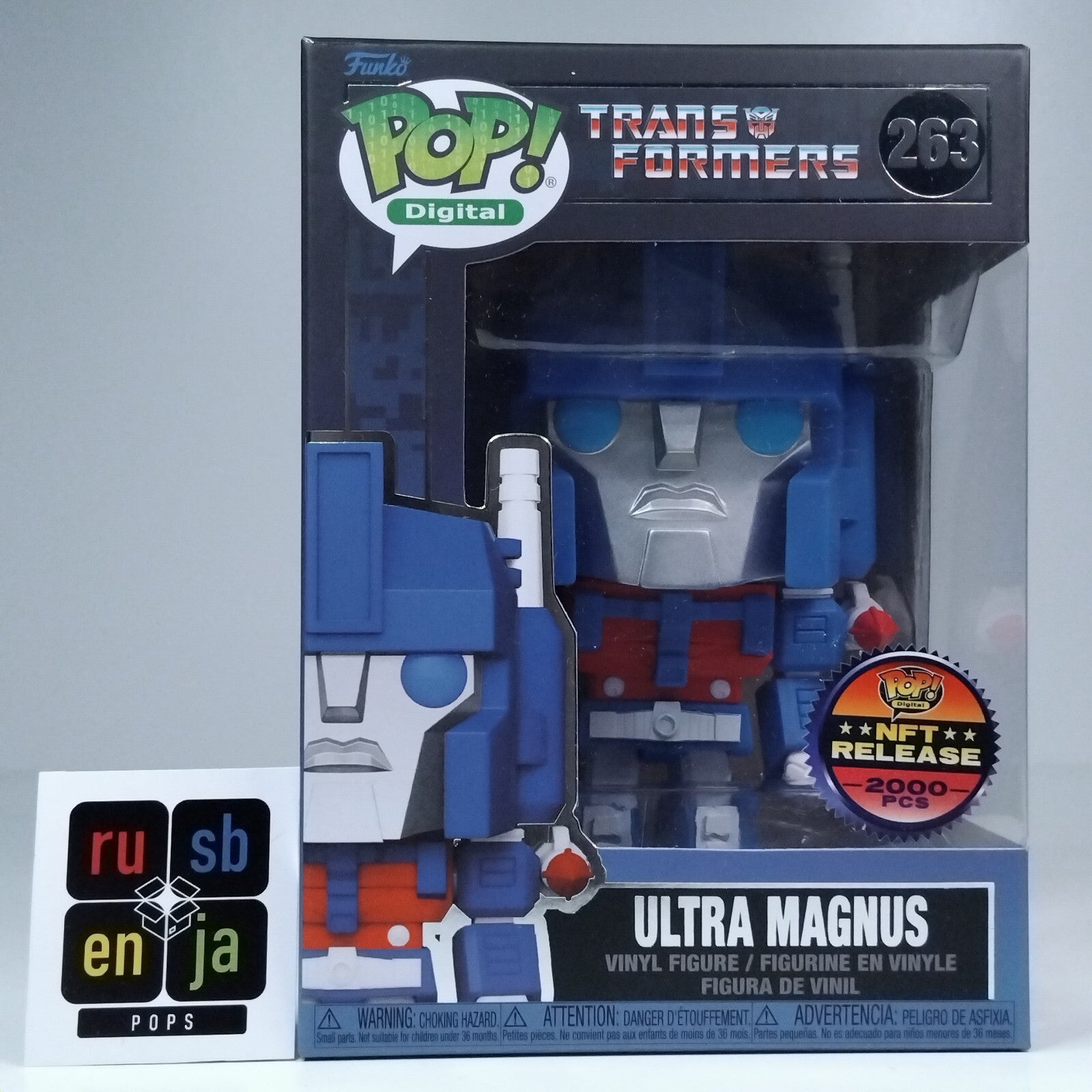 Funko Pop! Digital Retro Toys Transformers Ultra Magnus 2,000 Pc #263