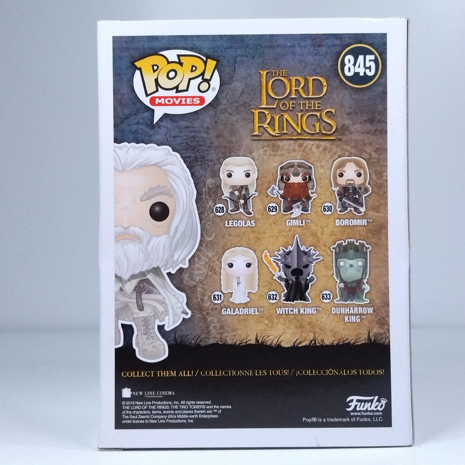 Funko Pop! Movies Lord of the Rings Gandalf the White Special Edition #845