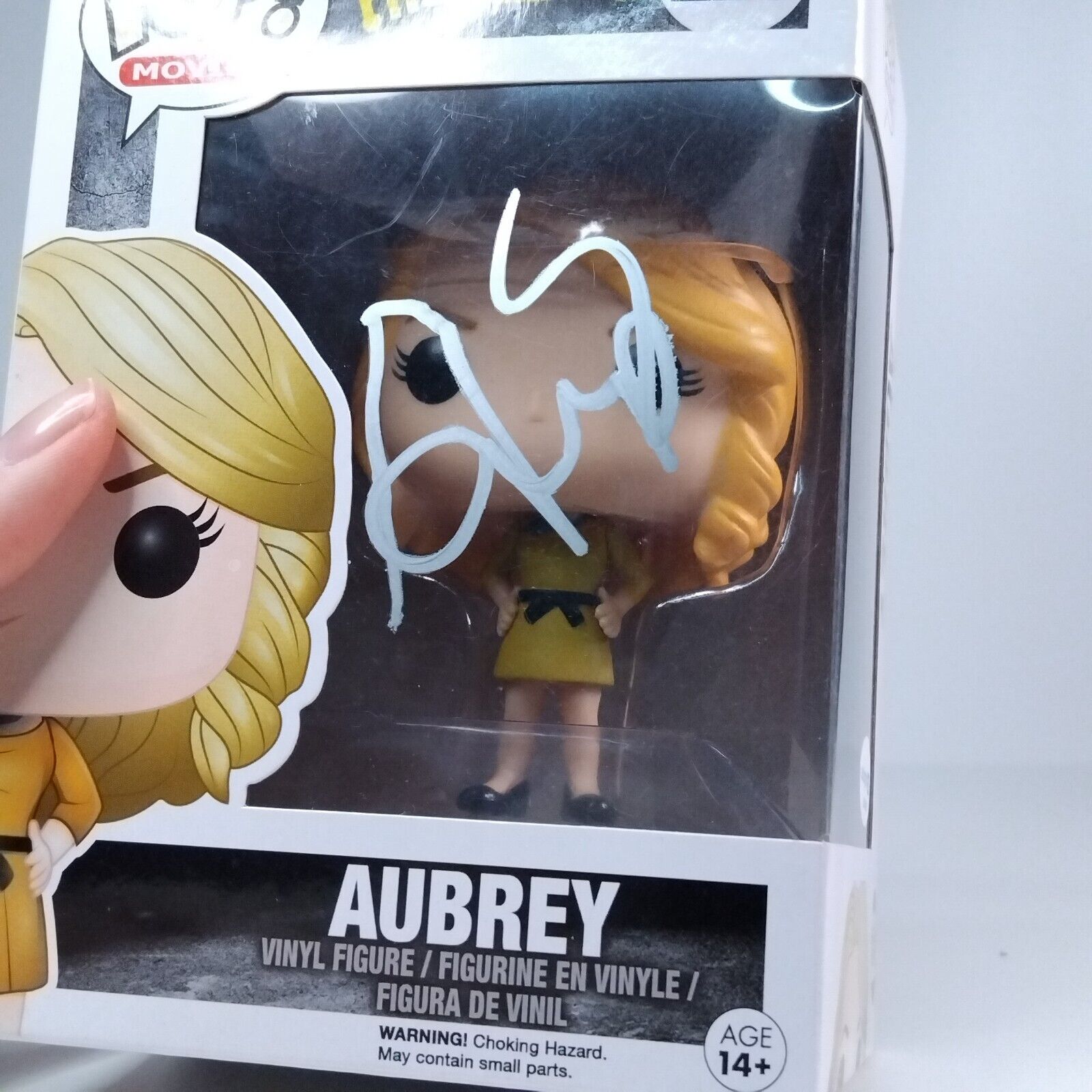 Funko Pop! Movies Pitch Perfect Aubrey Signed Anna Camp COA #223 BOX DAMAGE - WS