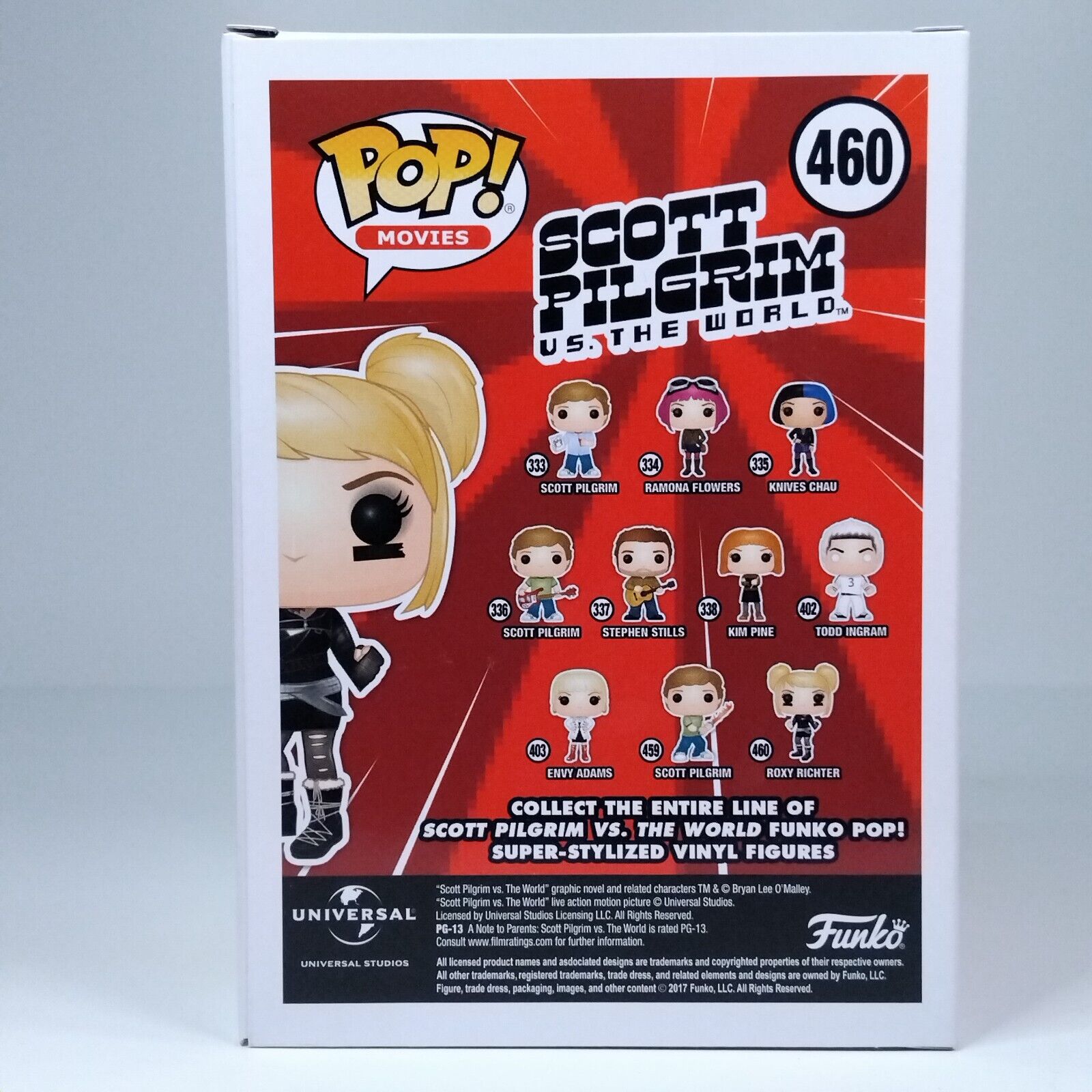 Funko Pop! Movies Scott Pilgrim Roxy Ritcher Limited Edition 2,500 Pcs #403