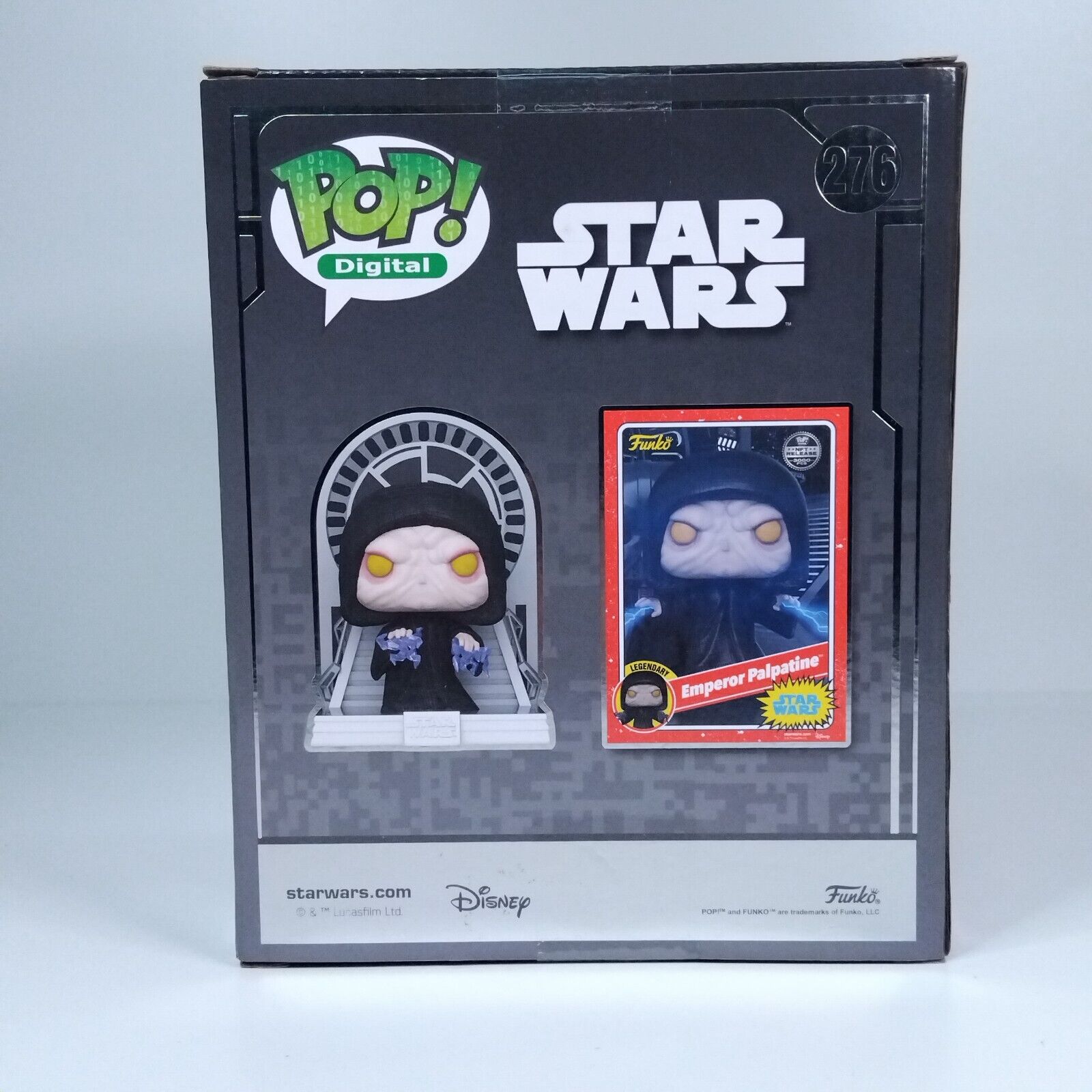 Funko Pop! Digital Star Wars Emperor Palpatine 3,000 Pcs #276