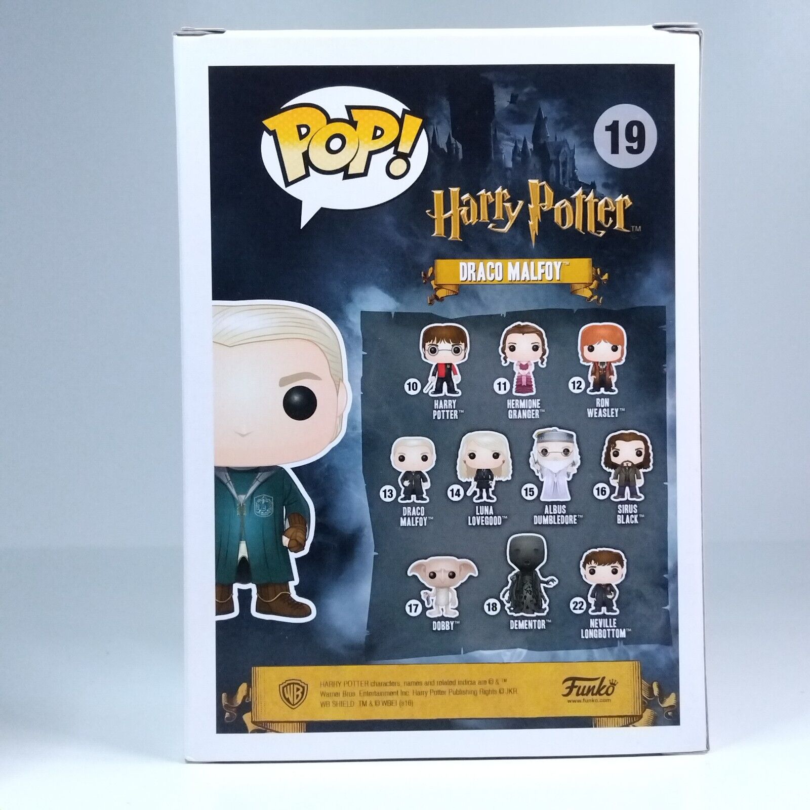 Funko Pop! Harry Potter Draco Malfoy Quidditch Exclusive #19