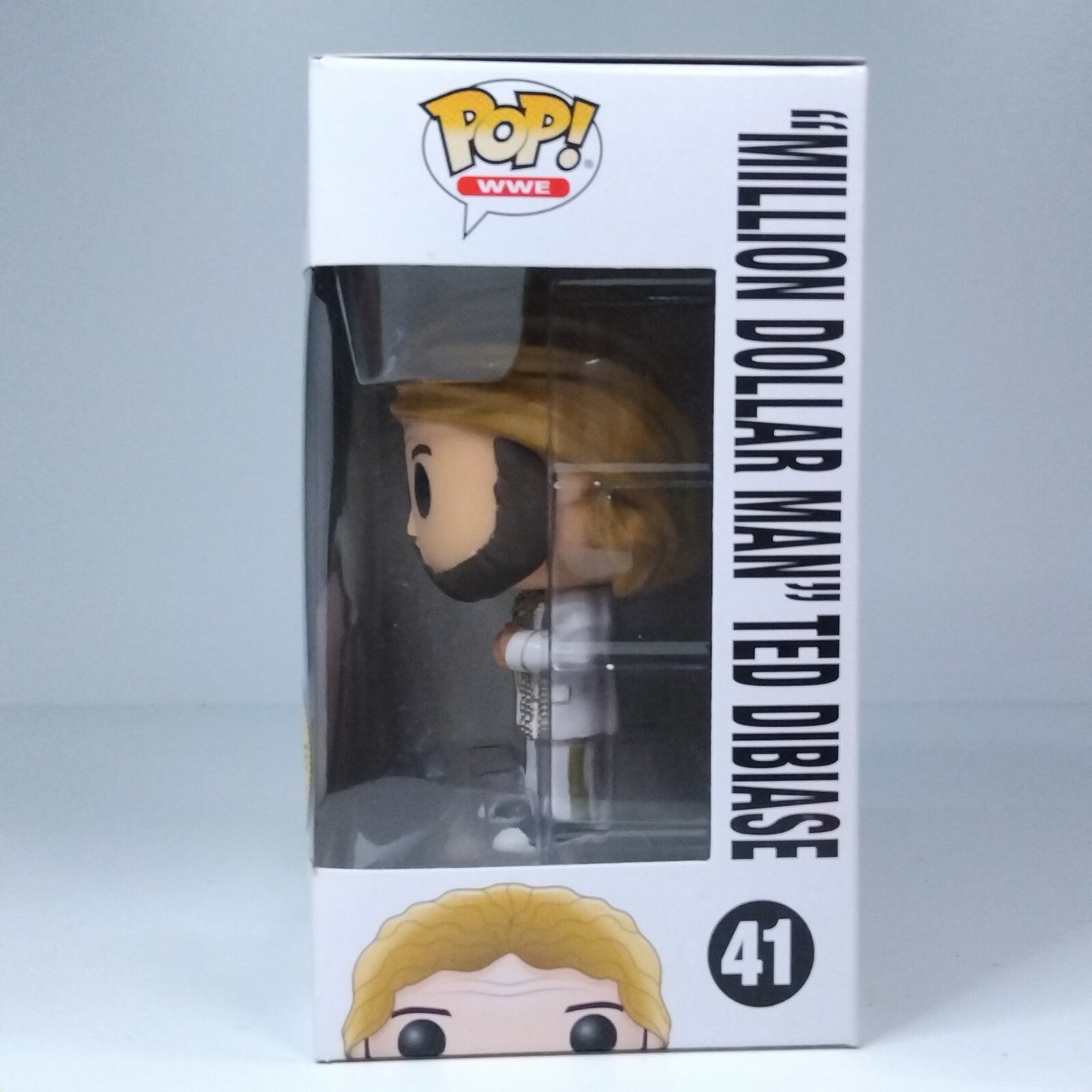 Funko Pop! WWE Million Dollar Man Ted Dibiase White Outfit Chase Edition #41